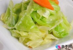 孕妇开胃吃海米醋熘白菜 孕妇开胃吃海米醋熘白菜
